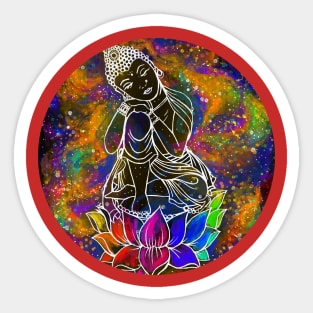 Female Buddha ( Buddhism ) Sticker